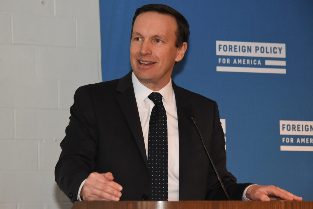 Senator Chris Murphy Foreign Policy for America Conference