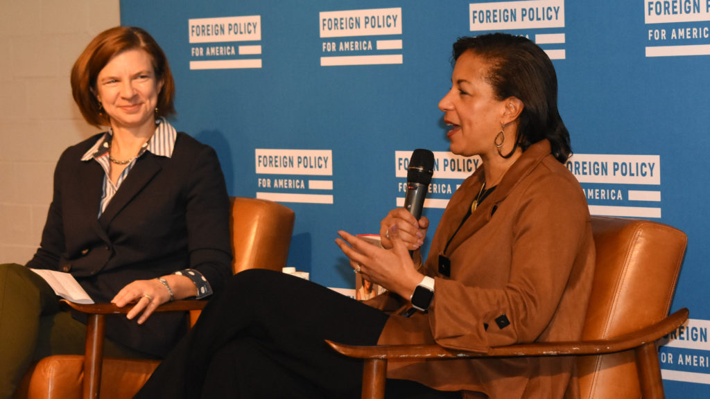 Susan Rice Foreign Policy for America Conference