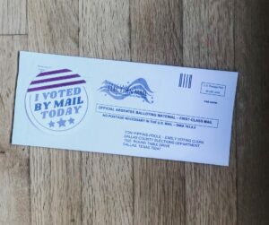 I Voted by Mail Sticker